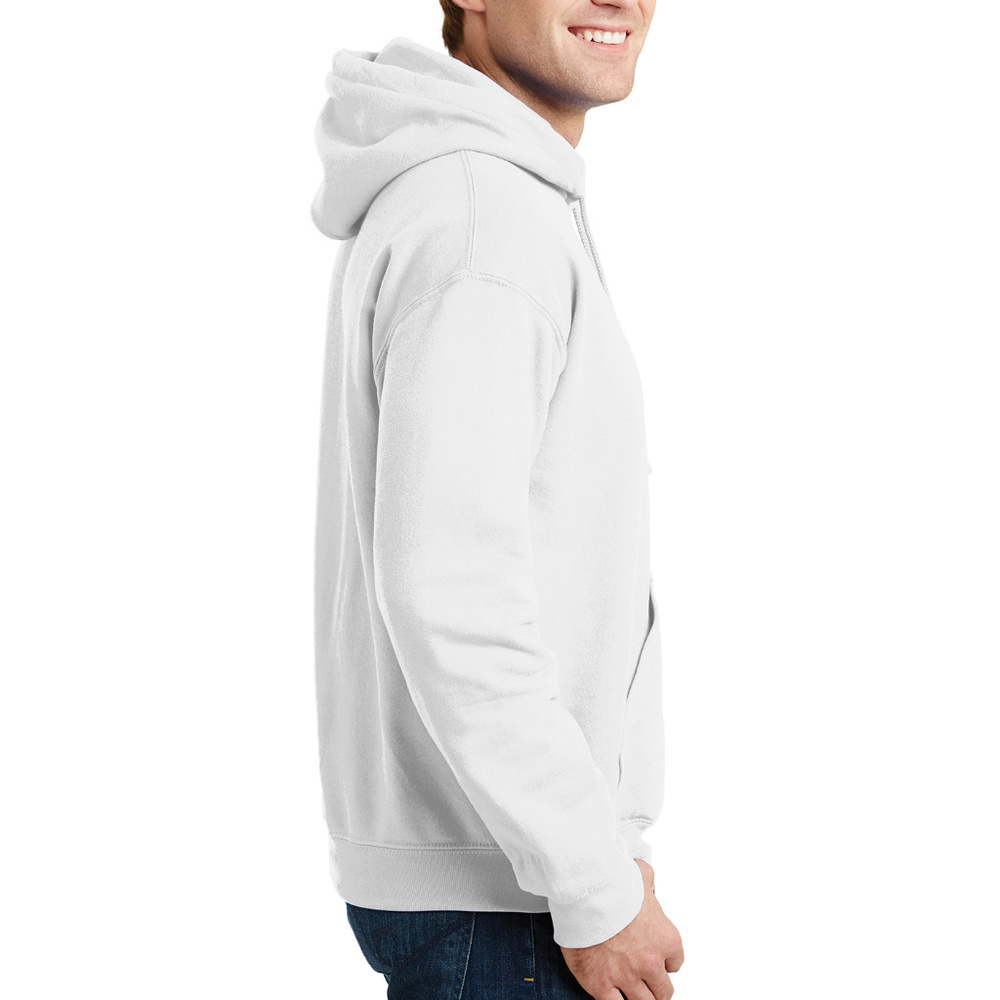 Orange Theory distressed OTF Pullover Pocket Hoodie White - Picture 2 of 4